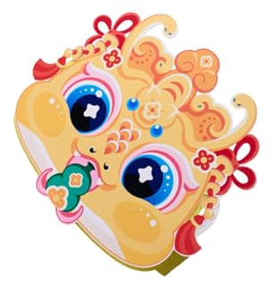 lopituwe Basteln leicht gemacht: DIY Neujahrshut Set mit verstellbarem Stirnband für Laternenfest Feiern für Kinder, chinesisches Neujahrs Schlangenhut DIY Set für Kinder als Schlangen Bastelzubehör