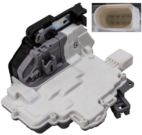 maXpeedingrods Car Door Lock Actuator Front Left RHD for Audi A4 A5 Q3 Q5 Q7 TT for VW Touareg Central Locking Actuator Motor 8J2837015A 8 Pin Direct Replacement | 8-Pin Front Left Lock Direct Fit Central Locking Motor Durable Construction Easy Install Professional Install Recommended