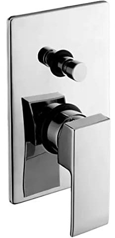 MISCELATORE DOCCIA INCASSO CON DEVIATORE LEVEL PAFFONI LES015 CR