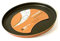 Moneta Zecchino Bandeja de horno para pizza, Aluminio antiadherente, Cobre, 32 cm