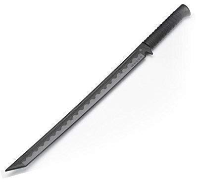 Martial Arts Black Polypropylene Full Contact Ninja Gatana Sword