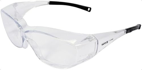 Yato yt-73602 – Clear Safety Glasses, Fit Over Type