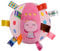 Bébé doux en peluche balle éducatifs en peluche Crécelle Boule sensorielle jouets pour bébé 4-12 mois, Angle mignon