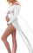 BUOYDM Femme Enceinte Robe en Maternité Mousseline Sexy Grossesse Bandeau Robe pour Maternité Photo Shoot pour Plage Wedding Cocktails Soirée,Blanc 1,Taille Unique