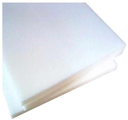 Emmevi - Placa de espuma de poliuretano expandido de alta densidad, - Ideal para rellenar camas, sofás, sillas, tumbonas