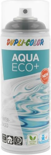 DUPLI-COLOR AQUA ECO+ RAL 7015 schiefergrau glänzend 350 ml - Sprühfarbe | Farbspray auf Wasserbasis, vegan, schnelltrocknend - für Holz, Metall, Kunststoff, Glas, Stein, Styropor & Spielzeug
