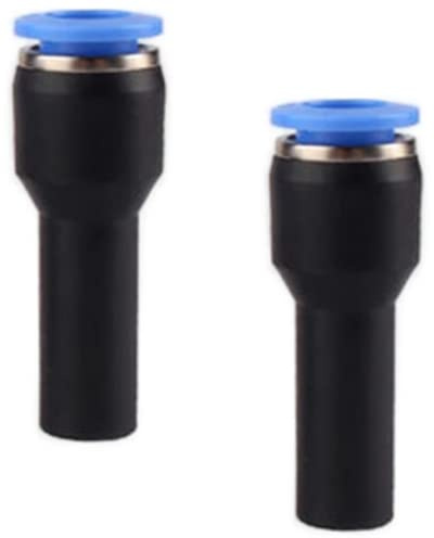 Set di 2 raccordi di riduzione pneumatici da 6mm a 4mm per connessioni tubo IQS / Raccordi da 6-4 mm per tubo