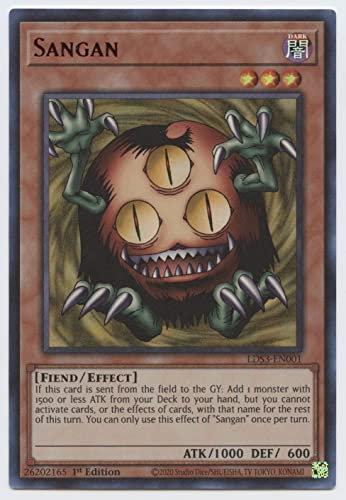 Sangan (Rot) – LDS3-EN001 – Ultra Rare – 1. Auflage