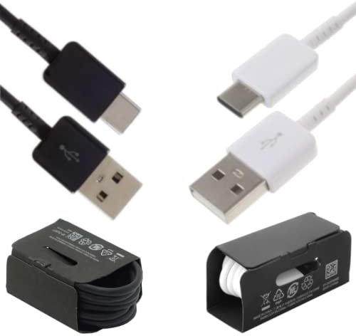 [2 Pack 1m] Charging Cable for HUAWEI P40 Pro+/P40 Lite/P30 Pro/P20 Pro/P20 Lite/ P9 P10 Plus/Mate 30/20/10/9 Pro/Nexus 6P, Fast USB-C USB Type-C Charger and Data Sync Lead