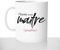 Mug-Cadeau Appelle Moi Maitre - Tasse Café Thé Idée Cadeau Original Homme Humour Collègue Couple - Noël Anniversaire