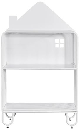 Home Deluxe - Kinderregal TODO - Farbe: Weiß, Maße: 102x61x28 cm, inkl. 2 Aufbewahrungsboxen, Bodenschondend, stabile Konstruktion I Kinderregal Bücherregal Magnetregal