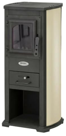 DIANFLEX Holzofen Karina 5-7 kW beige