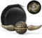 Fidget Spinner Toy Age 3+ for Kids Adults, Metal Orb Ball for Goodie Bag Filler Party Favor, Sphere Hand Spinner for Desk Office Decor, Stress Relief Gift for Easter Birthday New Year (Bronze)
