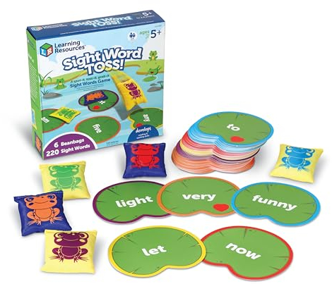 Learning Resources LER4698 LSP4698UK, 5+, Rechtschreibspiele, 220 englische Wörter, Lese-und Alphabetisierungsfähigkeiten, visuelle Wortspiele, 1 bis 6 Spieler, Mehrfarbig