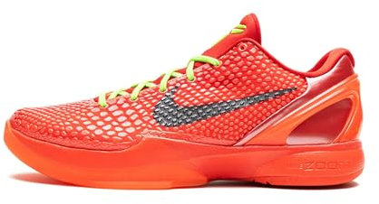 Nike Kobe 6 Protro - Bright Crimson / Black / Electric Green, Bright Crimson/Schwarz/Electric Green, 46 EU