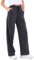 Comeor Pantalon de Jogging pour Femme - Pantalon de Sport Long en Coton - Pantalon de survêtement Ample avec Taille élastique et Jambe Droite, Gris foncé, XL