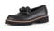 Gabor Damen Slipper, Frauen Slip On,Best Fitting,Businessschuhe,Slip-ons,Mokassins,Halbschuhe,Slides,Loafer,schwarz (s./Natur),38 EU / 5 UK