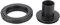 Microscope Eyepiece Adapter Ring, Microscope T Adapter Black Aluminium Alloy 23.2mm Microscope Adapter Ring for Nikon AI Mounts SLR Camera