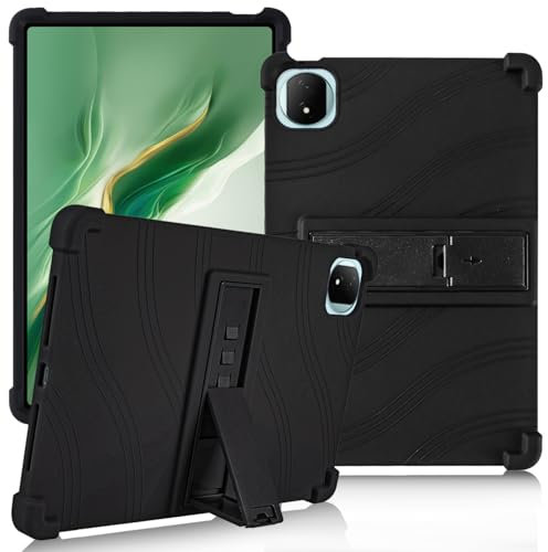 ATOOZ for Honor MagicPad2 Case 12.3 inch (ROD2-W09), Soft Silicone Kids Case for Honor Magic Pad 2 Tablet (Black)