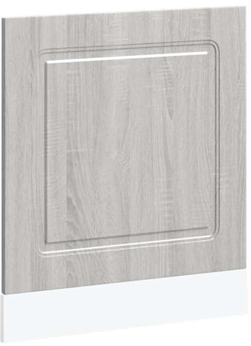vidaXL Pannello Lavastoviglie Kalmar Grigio Sonoma 60x1,5x67 cm