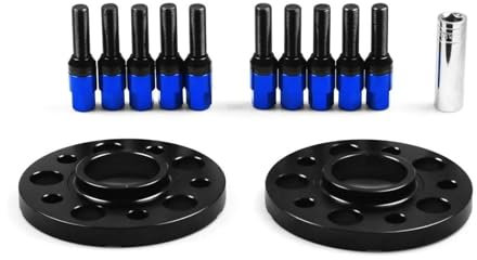 ATGCBCAUF Für I3 I01 I8 I12 Spurverbreiterung 15 Mm 5 X 112 Mm 66,6 Mm Nabenzentrierbohrung Spurverbreiterungen M14 X 1,25 Kegelbolzen Mit Kugelbolzen(Blue Bolts)