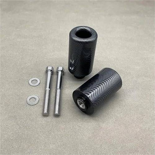 EQJSHL Motorradrahmen Sliders Crash Protector Für Suzuki GSXR1000 GSXR GSX-R 1000 K7 2007 2008 GSX R Anti Crash Pad Fallschutzschutz Sturzschutz Sturzpads(Kohlenstoff)