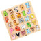 Yardwe Interaktives Puzzle Für Kleinkinder Lernspielzeug Hand Auge Koordination Und Feinmotorik Für Frühe Bildung Und Eltern Junge Mädchen Interaktion