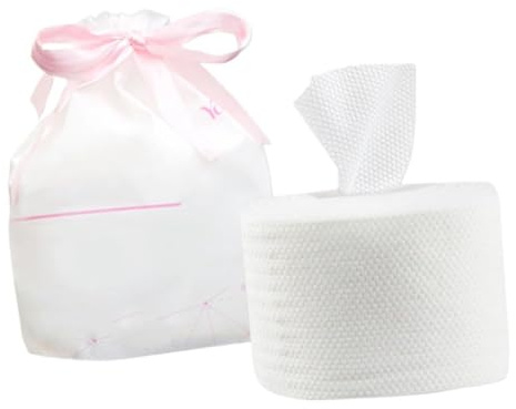 TOVINANNA 40pcs Disposable Makeup Remover Wipe Face Towel Dual-use Cotton Towel for Women and Newborn Bathing