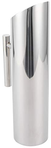 TYCIONG Jarra de Agua de Acero Inoxidable de 2 Litros, Jarra para Beber a Prueba de óxido de Gran Capacidad con Ergonómico, para el Hogar, Restaurante, Cafetería, Hotel, Bar