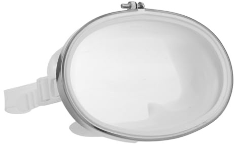 Mipcase Tauchermaske Vollgesichtsmaske Erwachsene Gehärtetem für Glas Ovale mit Verstellbarem Kopfband Beschlagfreie für Komfortables und Tauchen und Unterwasserabenteuer