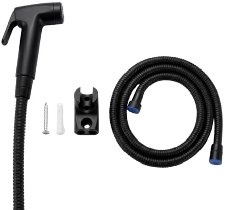 KMXO Handheld Shattaf Bidet Sprayer for Toilet – Muslim Hygienic Jet Spray Shower with Hose Kit, Stainless Steel Bathroom Bidet Sprayer Set for Personal Hygiene, Toilet Cleaning & Diaper Washing