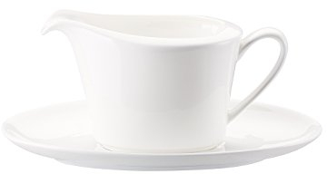 Rosenthal Jade Weiß Sauciere 2-tlg.