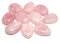 Pietra di quarzo rosa forata