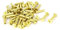 sourcing map Vis Reliure 5mmx20mm Laitonné Rivet Reliure Post Amarrage 30pcs