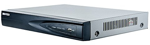 INKOVIDEO NVR-4K-4P 4-Kanal Full HD Netzwerkvideorecorder (NVR) / Aufnahmegerät/Netzwerk Videorekorder mit PoE HDMI und VGA Ausgang/Videoüberwachung