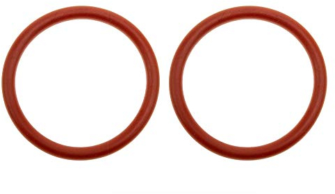 2x O-Ring kompatibel mit Siemens EQ, Bosch Vero, Gaggenau, Neff Kaffeevollautomaten 38x4mm Rot Silikon Dichtung Innen 38mm Außen 46mm