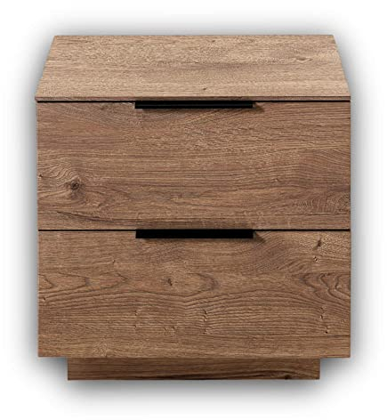 Stella Trading MEDIANA Unterteil in Haveleiche Cognac Optik stehend & hängend verwendbar - hochwertiges Low-Board für Ihr Wohnzimmer - 60 x 61 x 44 cm (B/H/T)