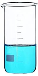 DADAKEWIN 200ml Glass Beaker with Graduation Tall Form Borosilicate Glass High Temperature Resistance Measuring Cup Beaker- Pack of 5 (Capacity : 200ml)