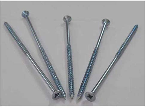 3.5 Viti autofilettanti per cartongesso, viti per interruttore a parete allungate, lunghe 15mm100 ed extra lunghe-3,5 × 50 (300 g)