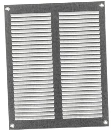 200x250mm Verzinkt Lüftungsgitter Abschlussgitter Insektenschutz Abluft Zuluft Metall Gitter