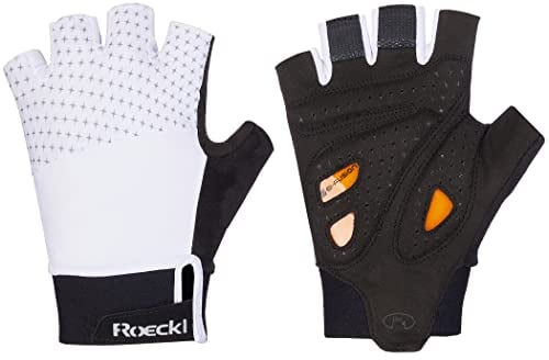 Roeckl Diamante Damen Fahrrad Handschuhe kurz weiß 2023: Größe: 6.5