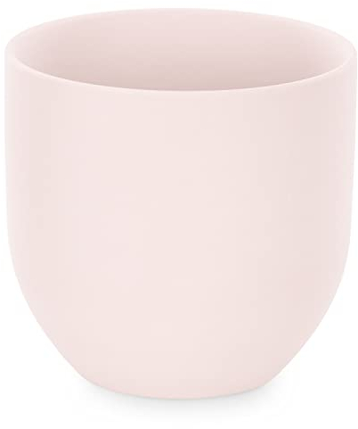 AmeliaHome Pot de Fleurs en céramique Décoration Shire Rose poudré