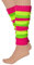 krautwear® Damen Beinwärmer Stulpen Legwarmers Overknees gestrickte Strümpfe 80er Jahre 1980er Jahre (1 x MULTI COLOR)
