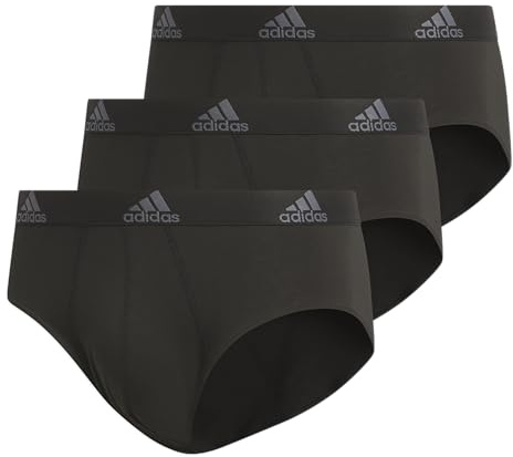 Performance Stretch Cotton Brief Underwear (3-Pack) Designed for Active Comfort and All Day wear.