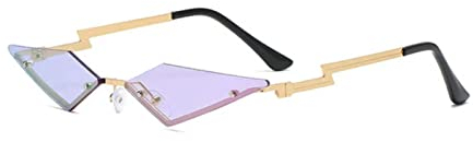 Spiel KDA The Baddest Evelynn Cosplay Brille Damen Herren Mode Randlose Sonnenbrille Eyewear Prop