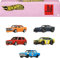 Hot Wheels Premium Car Culture Japan Age 3+ Historics 4 Container Set with 5 1:64 Scale Die-Cast Cars in Collectible & Stackable Storage & Display Container, HRW84