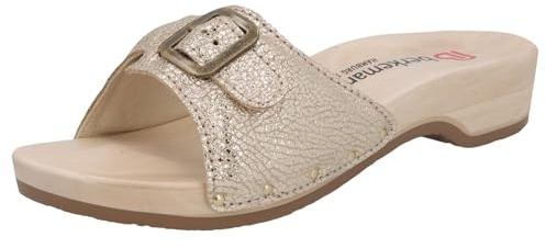 Berkemann Damen Hamburg Holzschuh, Gold/Glitter, 37.5 EU