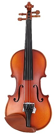 SCTOU Geige Massivholzgeige Beliebtes Geigenanfängergeigenmusikinstrument 4/4 4/3 2/1 4/1 8/1 Geigengröße (Color : 4/3)