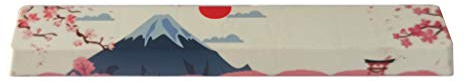 BYUTFA SpaceBar Keycap PBT Fünf Seiten Dye-Subbed 6.25U Cherry Profil Leertaste Tastenkappe für Tastatur gk61 gk64 für Mount Fuji