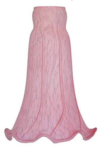 LORIER Étang rose LIS LIPLE LIPLE SHADE TULIP VERRE AMBLABLAGE DE REMPLACEMENT 4.5 LARGE X 6 TALL x 1,5 Fitter Abat-jour